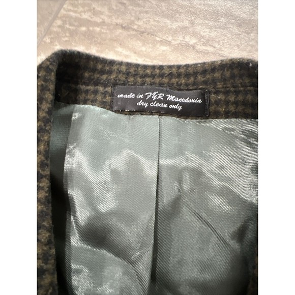 Gianfranco Ruffini Sport Coat Cashmere Blend-Brown made in italy no size tag - Picture 2 of 9